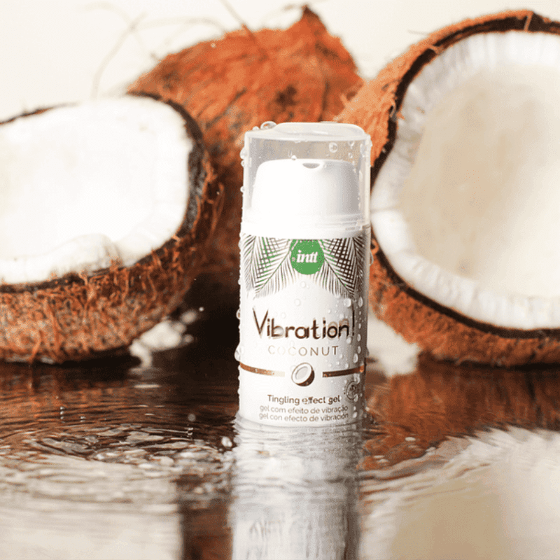 INTT Płynny Wibrator - Vibration Coconut Oil Vegan 15 ml 3