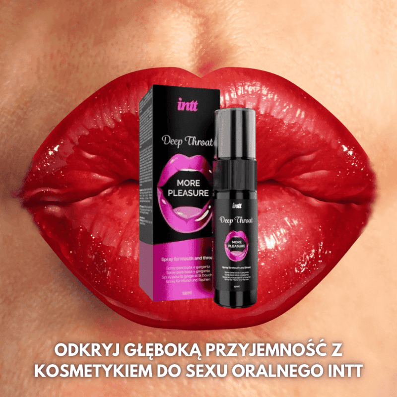 INTT Spray do seksu oralnego głębokie gardło Deep Throat 15 ml 2