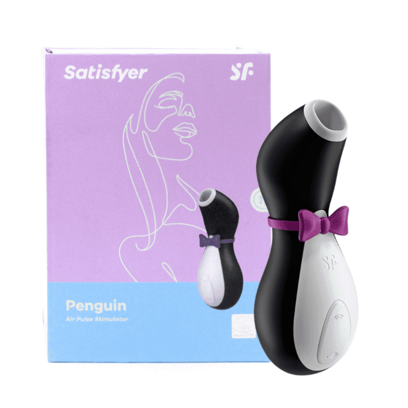 Masażer _ Wibrator Łechtaczki Satisfyer Penguin Pingwinek powietrzny(1)